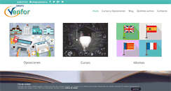 Desktop Screenshot of grupovenfor.es