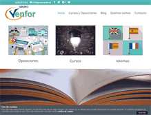 Tablet Screenshot of grupovenfor.es